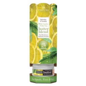 White Limetta & Aloe Vera Butter Tower Display