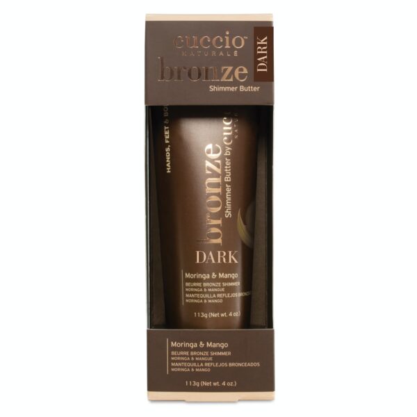 DARK Bronze Shimmer Butter with Moringa & Mango Oil (boxed)