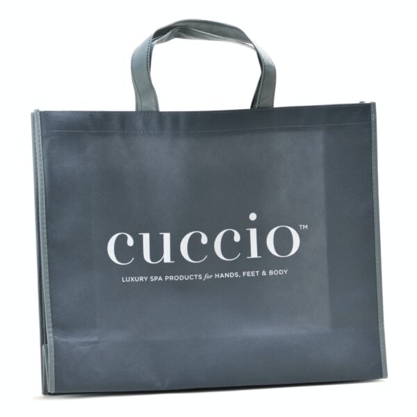 CUCCIO Logo Gray Tote Bag - Large
