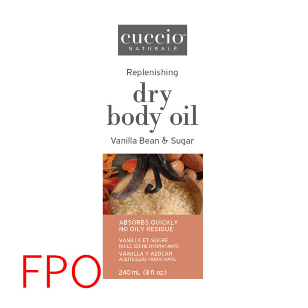 Vanilla Bean & Sugar Dry Body Oil